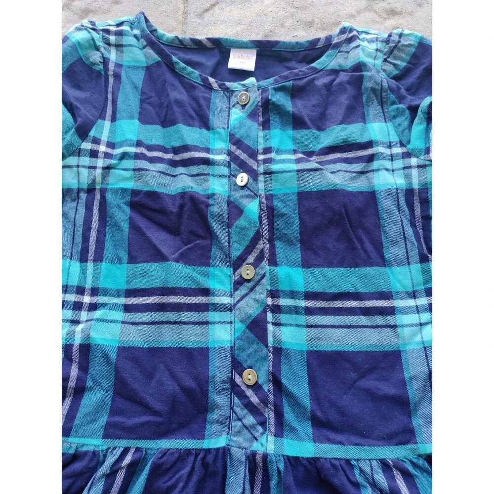 Plaid girl dress